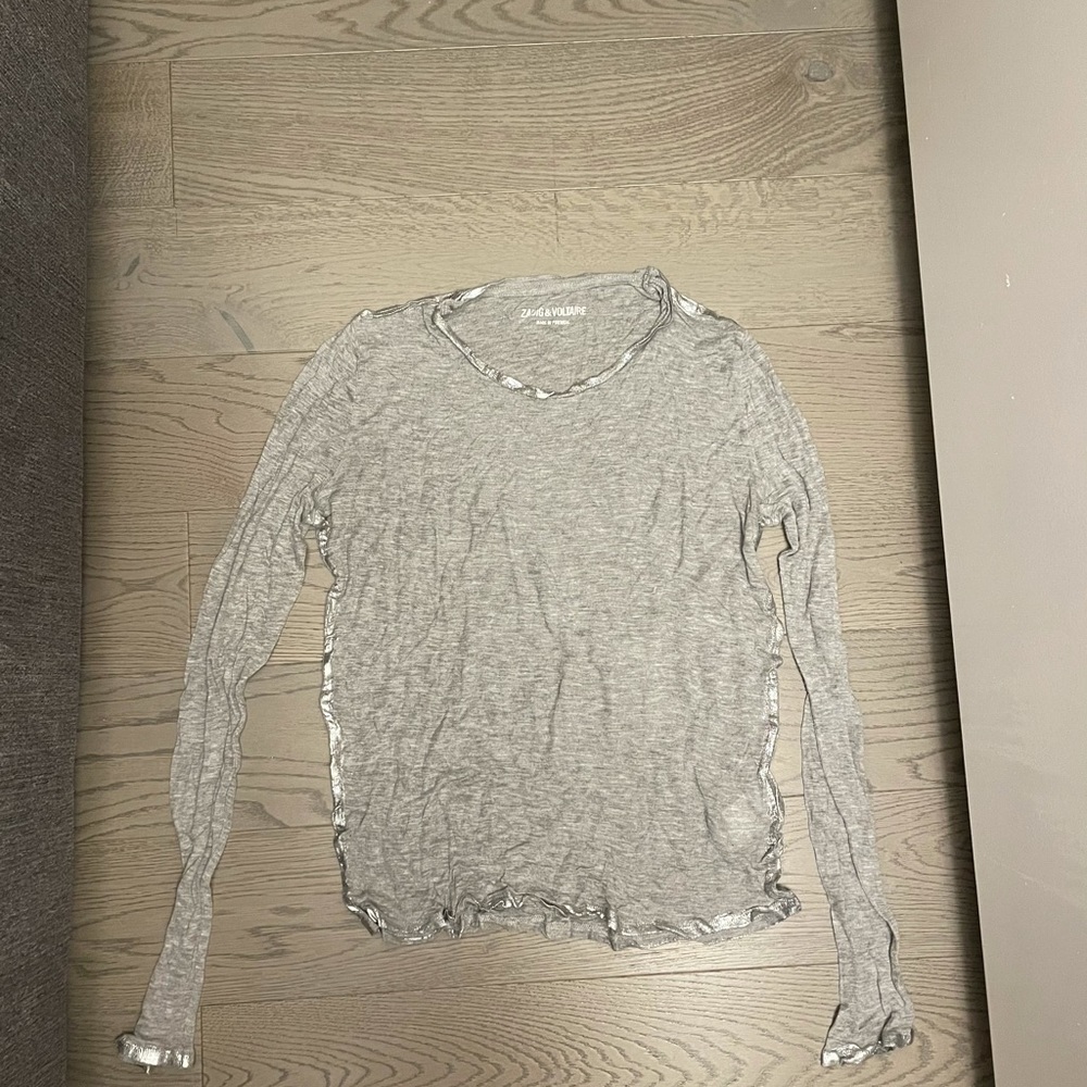 Zadig silver lightweight shirt